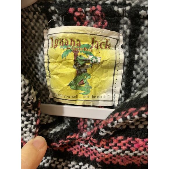 Iguana Jack Youth Kids L/XL Hoodie Pull Over‎ Sweater Pocket Pink Gray Black - Picture 2 of 9
